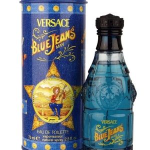 Versace Blue Jeans Man Eau De Toilette 2.5 FL OZ